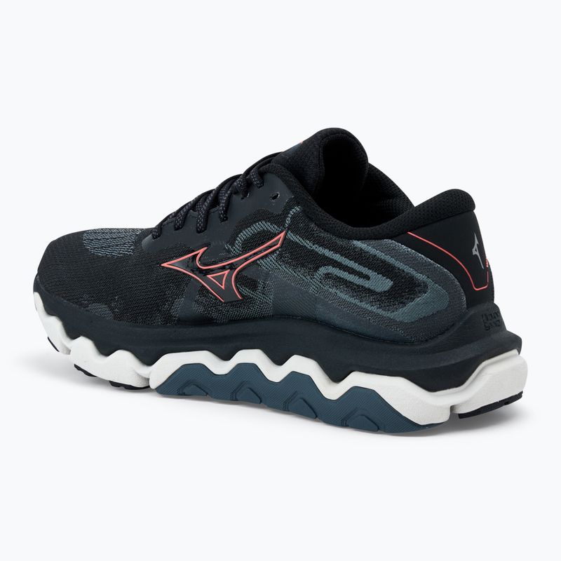 Női futócipő Mizuno Wave Horizon 7 fekete/ dubarry/ nimbus cloud Mizuno Wave Horizon 7 fekete/ dubarry/ nimbus cloud 3