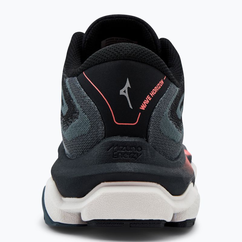 Női futócipő Mizuno Wave Horizon 7 fekete/ dubarry/ nimbus cloud Mizuno Wave Horizon 7 fekete/ dubarry/ nimbus cloud 7