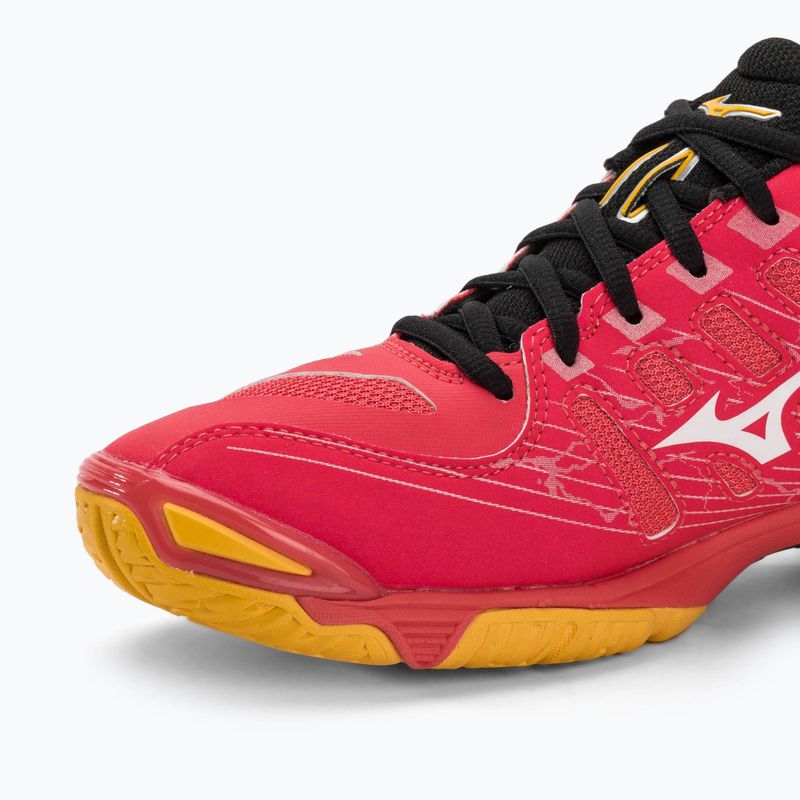 Férfi röplabda cipő Mizuno Wave Voltage radiant red/white/carrot curl 7