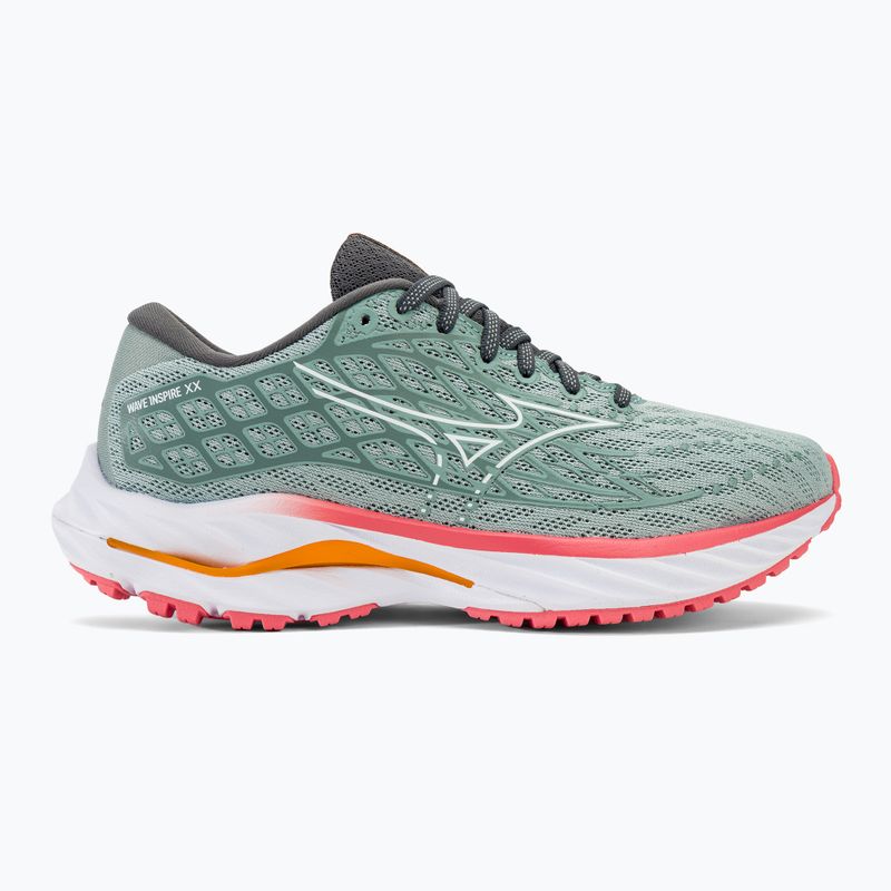 Női futócipő Mizuno Wave Inspire 20 gray mist/white/dubarry 2