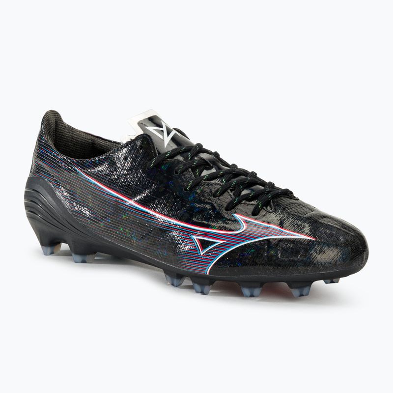 Férfi focicipő Mizuno Αlpha Elite Md black/ignition red/801 c