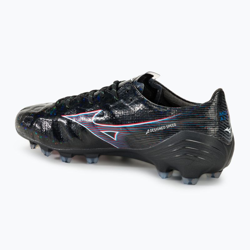 Férfi focicipő Mizuno Αlpha Elite Md black/ignition red/801 c 3