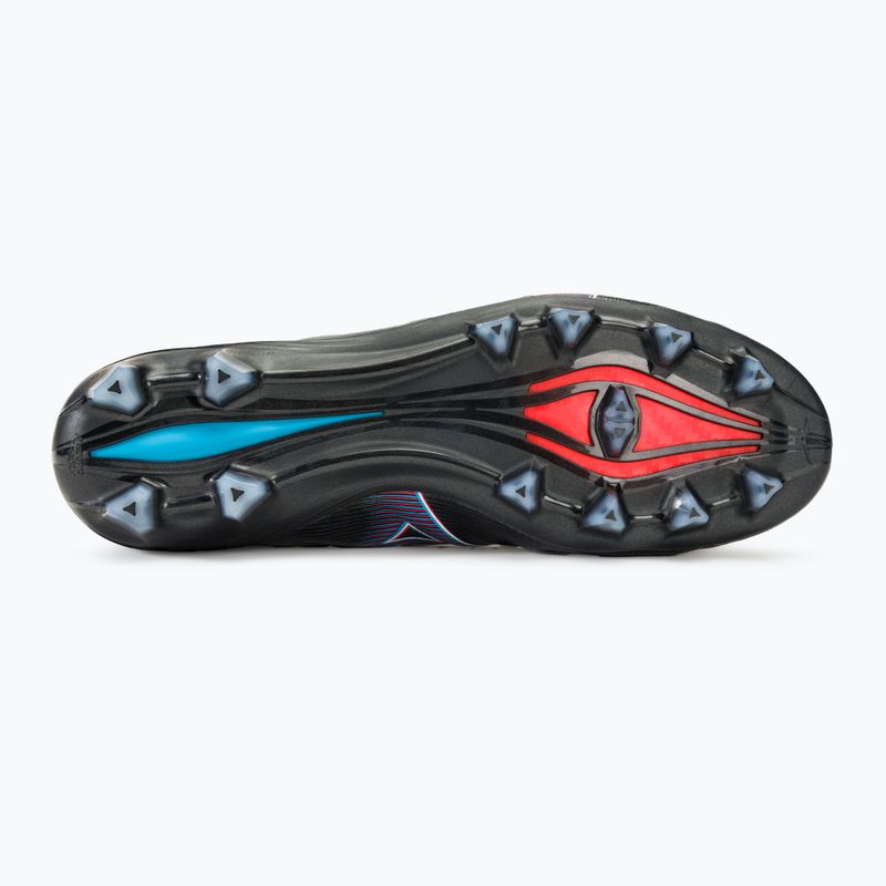 Férfi focicipő Mizuno Αlpha Elite Md black/ignition red/801 c 4