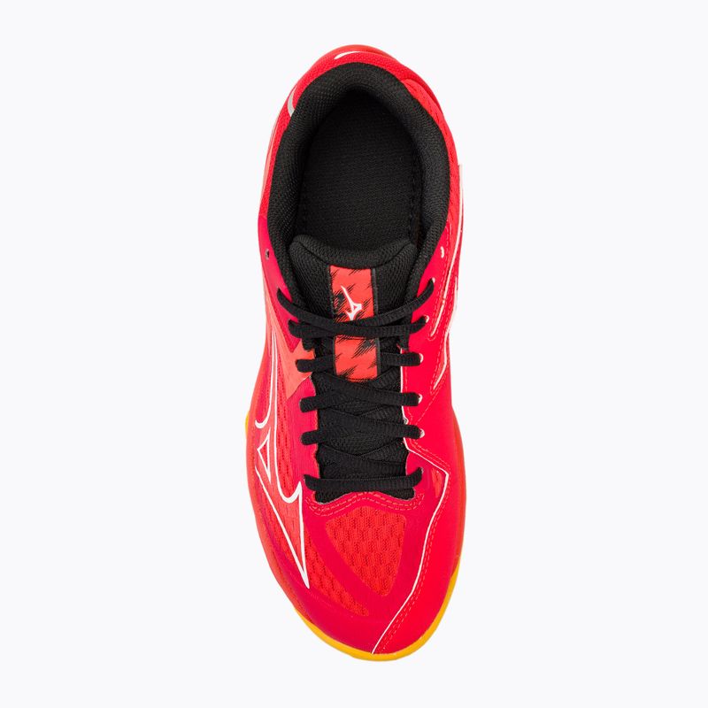 Férfi röplabda cipő Mizuno Thunder Blade Z radiant red/white/carrot curl 5