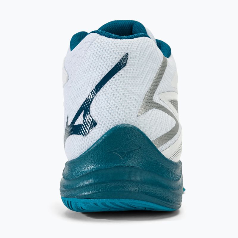 Férfi röplabda cipő Mizuno Thunder Blade Z Mid white/sailor blue/silver 6