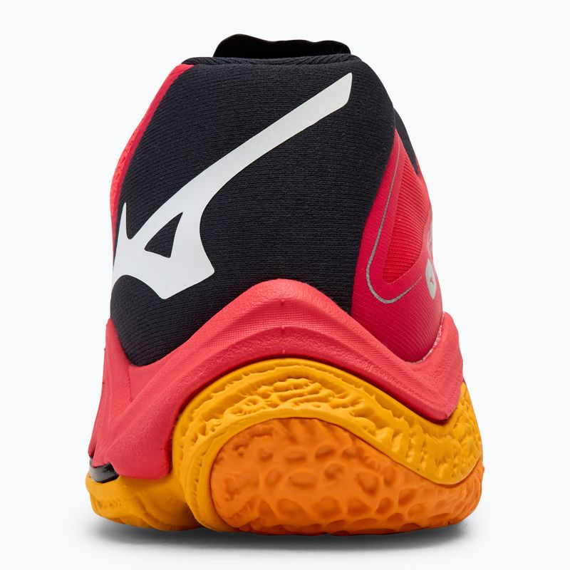 Mizuno Wave Lightning Z8 röplabda cipő ragyogó piros/ fehér/ répa curl 6