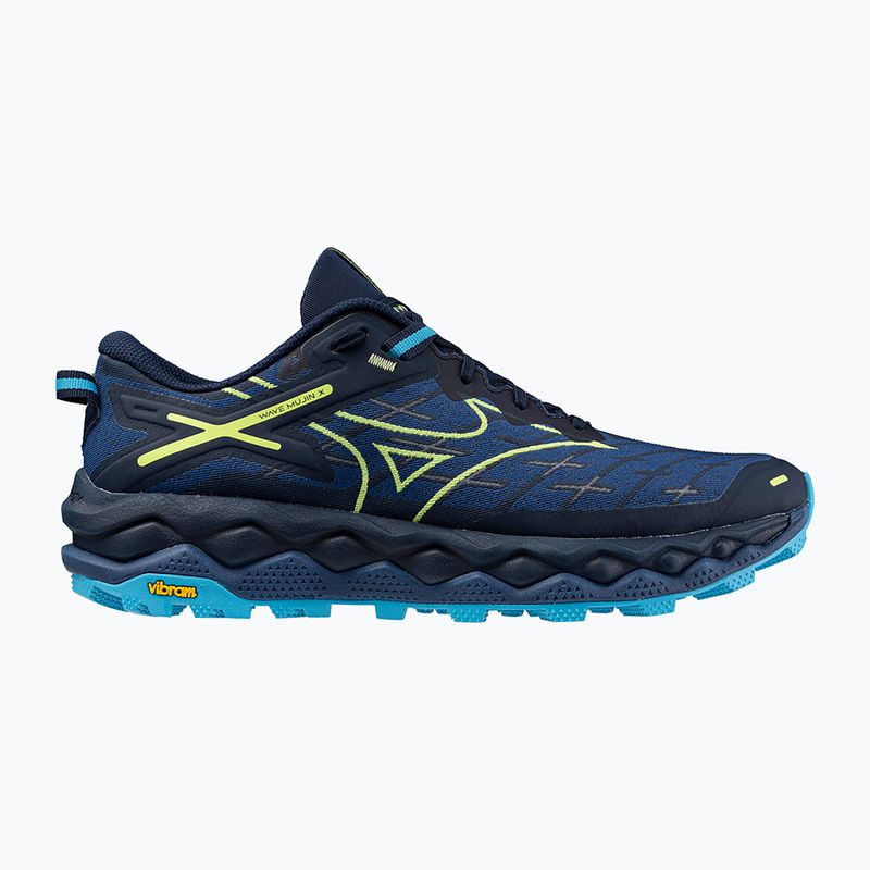 Férfi futócipő Mizuno Wave Mujin 10 dress blues/sharp green/swim cap 8