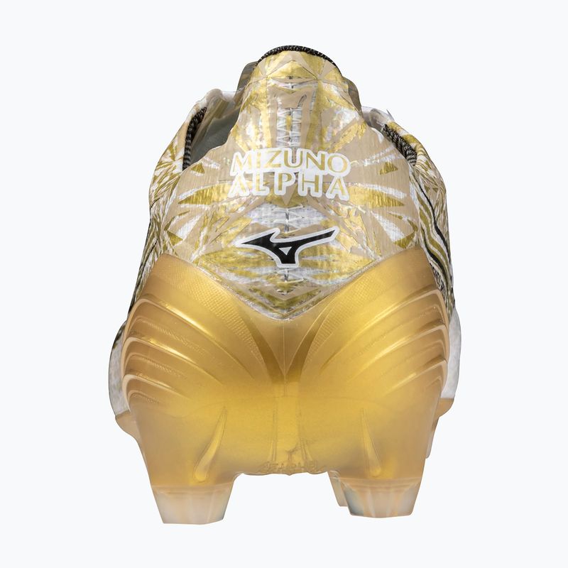 Férfi focicipő Mizuno Αlpha Japan Md white/ge gold/black 11