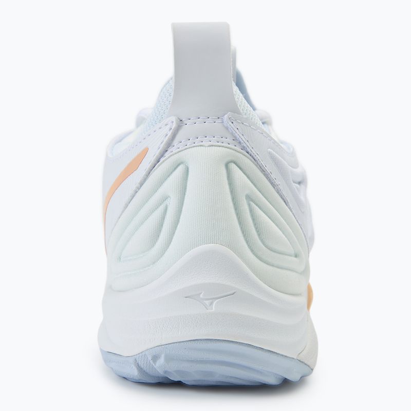 Női röplabda cipő Mizuno Wave Momentum 3 fehér/ navy peony/ barack parfait 6
