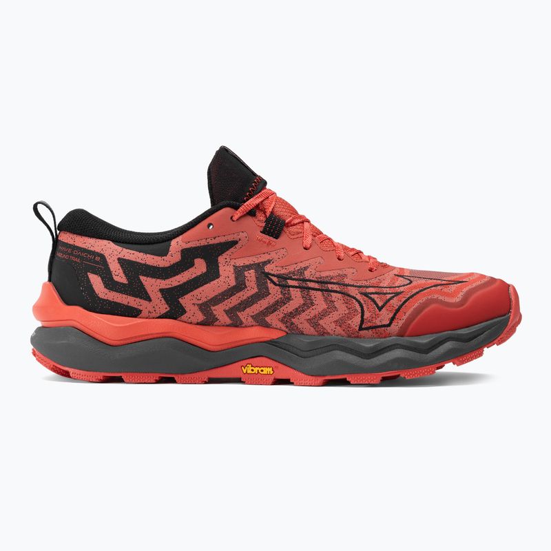 Férfi futócipő Mizuno Wave Daichi 8 cayenne/black/high risk red 2