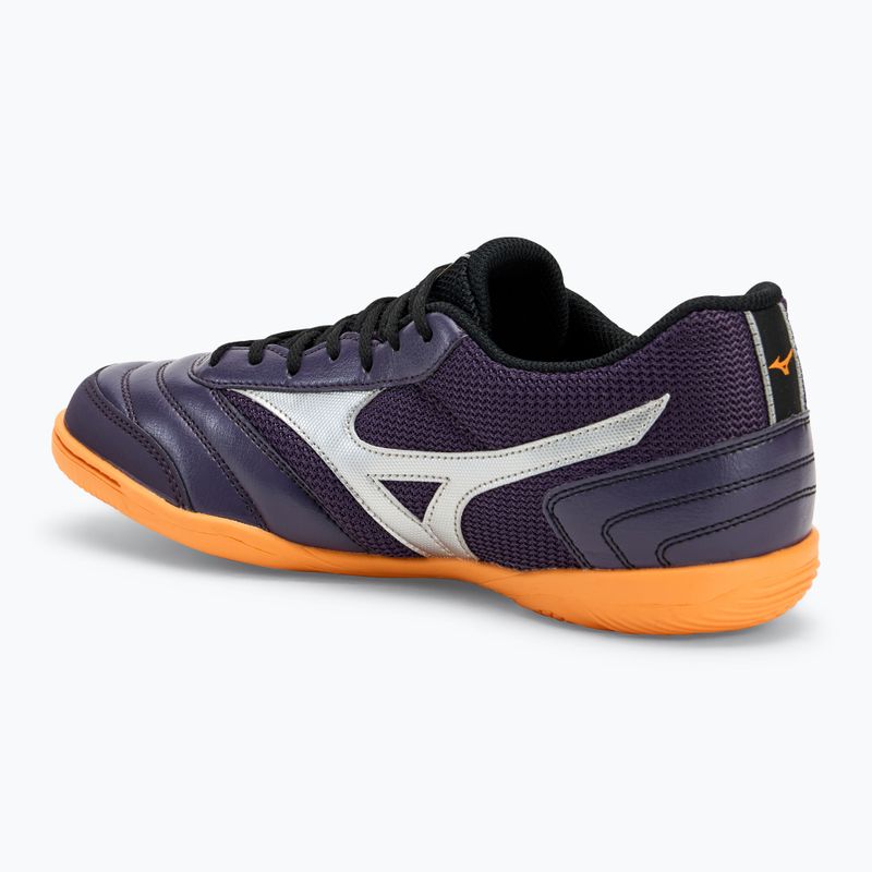 Labdarúgó cipő Mizuno MRL Sala Club Mizuno MRL Sala Club In mysterioso/ silver 3