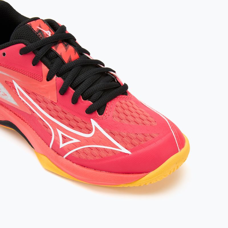 Mizuno Lightning Star Z7 radiant red/white/carrot curl gyermek röplabdacipő 7