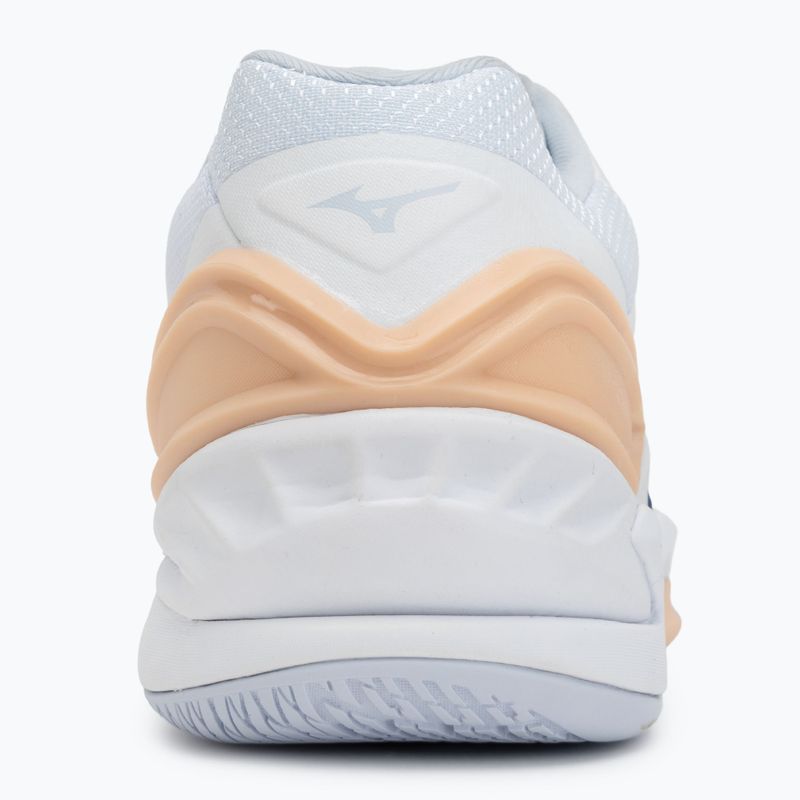Női kézilabda cipő Mizuno Wave Stealth Neo fehér/sárga barack/barack parfait 6