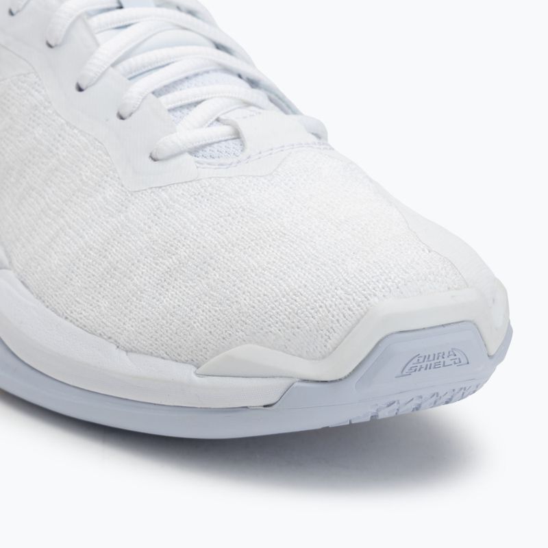 Női kézilabda cipő Mizuno Wave Stealth Neo fehér/sárga barack/barack parfait 7