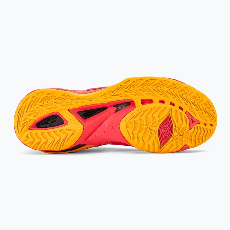 Férfi kézilabda cipő Mizuno Wave Mirage 5 radiant red/white/carrot curl 5