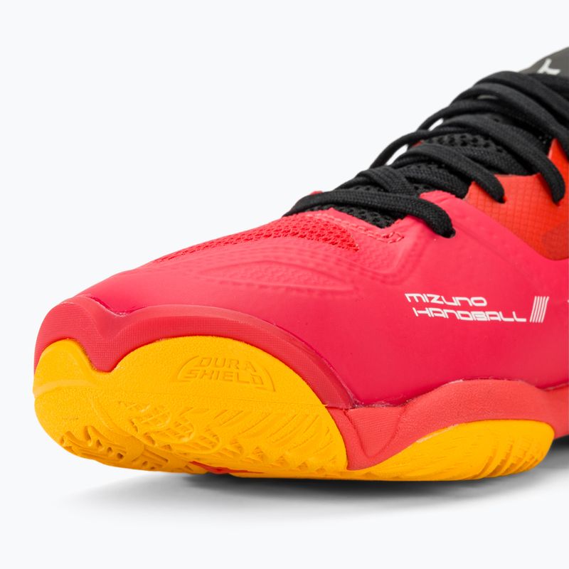 Férfi kézilabda cipő Mizuno Wave Mirage 5 radiant red/white/carrot curl 8