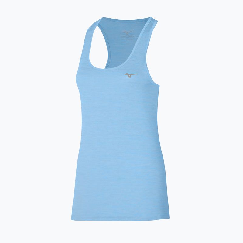 Női futó tank top Mizuno Impulse Core Tank cerulean