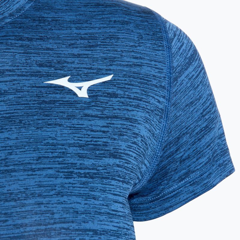 Női futópóló Mizuno Impulse Core Tee szövetségi kék 3