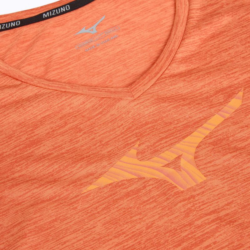 Női futópóló Mizuno Impulse Core RB Tee nasturtuim 3
