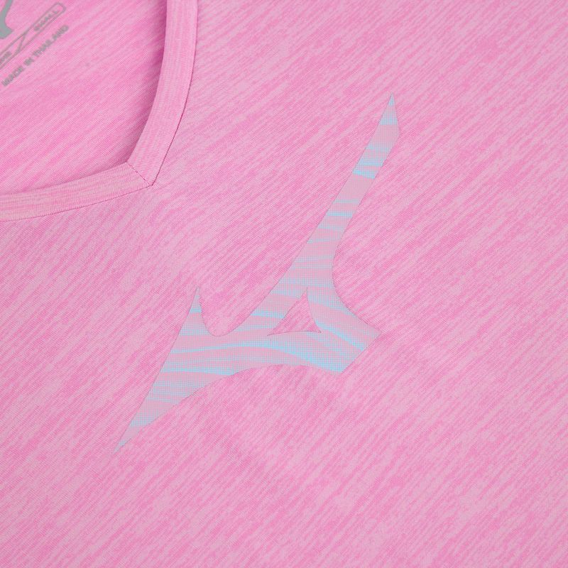Női futópóló Mizuno Impulse Core RB Tee lilac chiffon 5