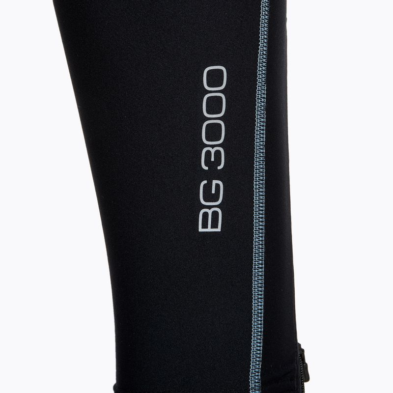 Férfi futóleggings Mizuno BG3000 Long black/ aquifer 4