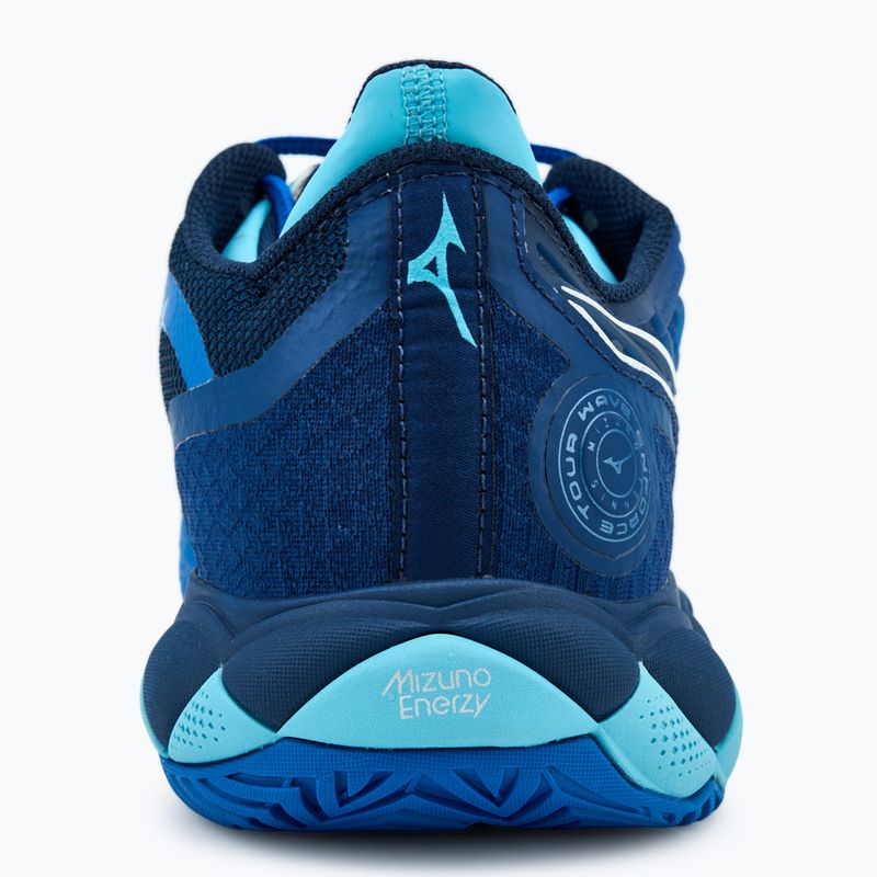 Férfi teniszcipő Mizuno Wave Enforce Tour AC mugen kék/fehér/folyókakék Mizuno Wave Enforce Tour AC mugen kék/fehér/folyókakék 6