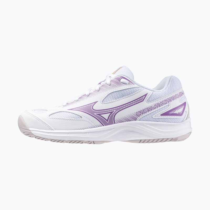 Mizuno Stealth Star 2 kézilabda cipő fehér/patrician purple/quince 8