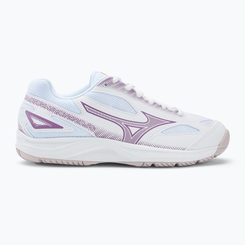 Mizuno Stealth Star 2 kézilabda cipő fehér/patrician purple/quince 2