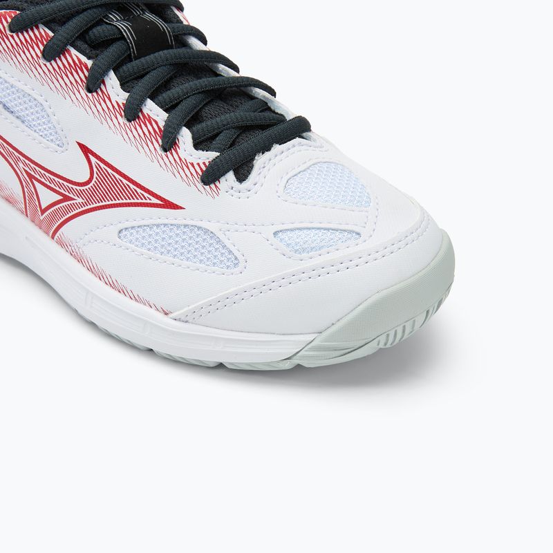 Mizuno Stealth Star 2 kézilabda cipő fehér/szalézi/fekete 7