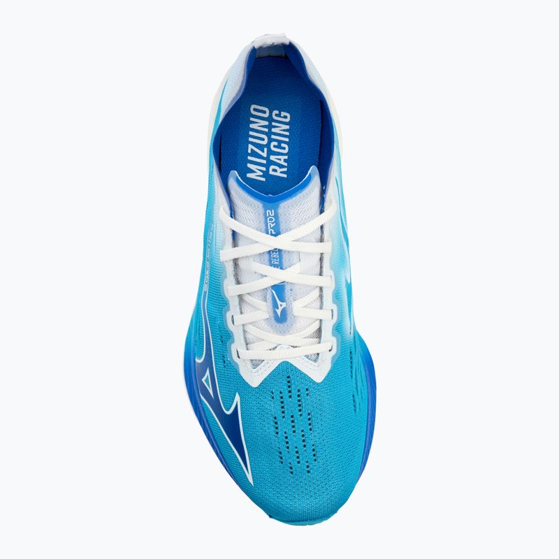 Férfi futócipő Mizuno Wave Rebellion Pro 2 river blue/mugen kék/fehér 5