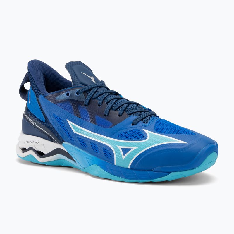 Férfi kézilabda cipő Mizuno Wave Mirage 5 mugen kék/fehér/északkék