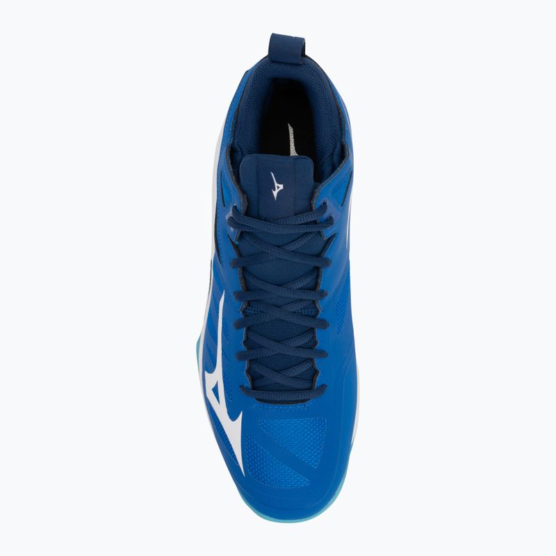 Női röplabda cipő Mizuno Wave Dimension Mid mugen kék/fehér/északkék 5