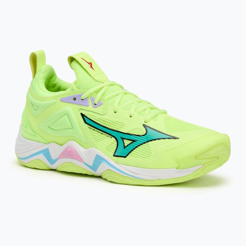 Röplabda cipő Mizuno Wave Momentum 3 neo lime/black/splish splash