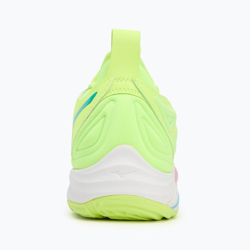 Röplabda cipő Mizuno Wave Momentum 3 neo lime/black/splish splash 6