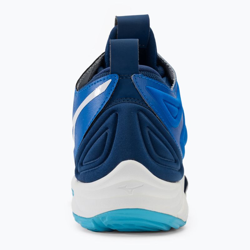 Férfi röplabda cipő Mizuno Wave Momentum 3 Mid mugen kék/fehér/északkék 6
