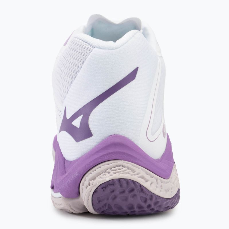 Női röplabda cipő Mizuno Wave Lightning Z8 Mid fehér/patrician purple/quince 6