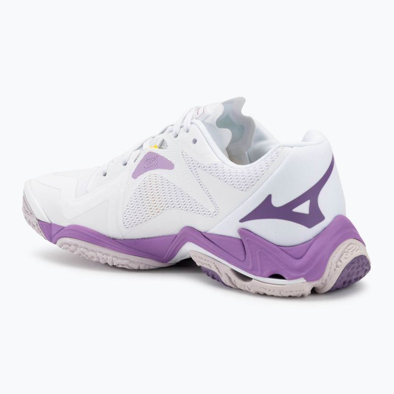 Női röplabda cipő Mizuno Wave Lightning Z8 fehér/patrician purple/quince 3