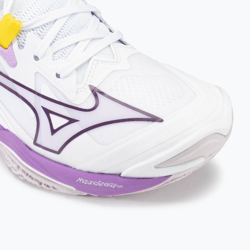 Női röplabda cipő Mizuno Wave Lightning Z8 fehér/patrician purple/quince 7