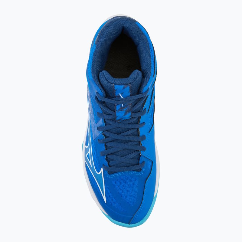 Férfi röplabda cipő Mizuno Thunder Blade Z Mid mugen kék/fehér/északkék 5