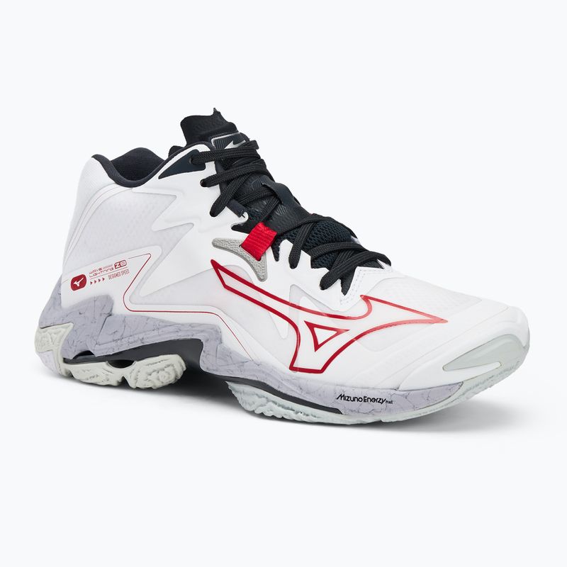 Röplabda cipő Mizuno Wave Lightning Z8 Mid white/salsa/black