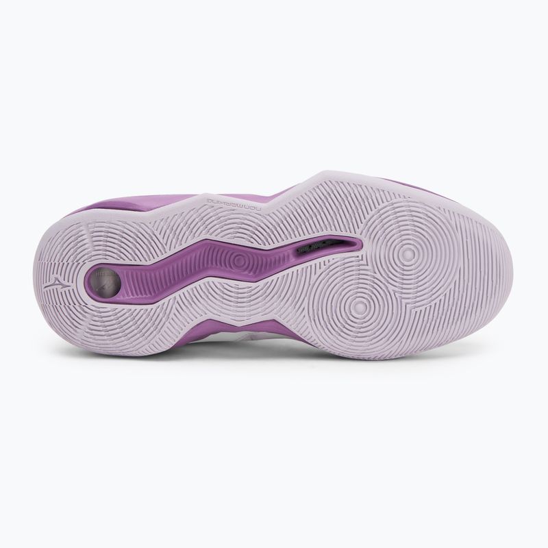 Női röplabda cipő Mizuno Wave Dimension Mid white/patrician purple/quince 4