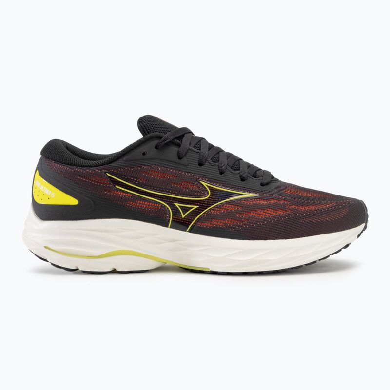 Férfi futócipő Mizuno Wave Ultima 15 fekete/estvélyes primrose/spicy orange 2