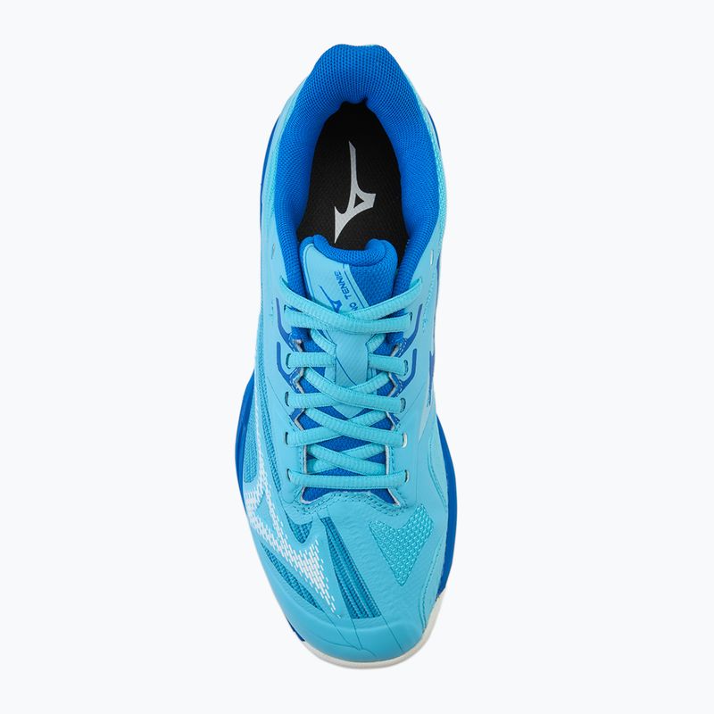 Női teniszcipő Mizuno Wave Exceed Light 2 AC river blue/white/mugenkék 5
