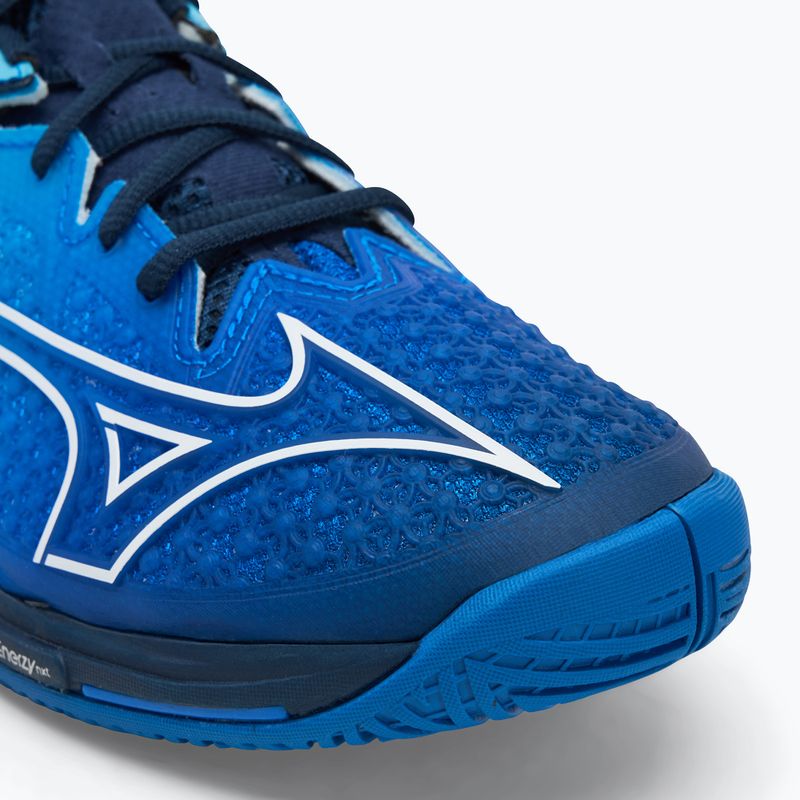 Férfi teniszcipő Mizuno Wave Exceed Tour 6 AC mugen blue/white/dress blues 7