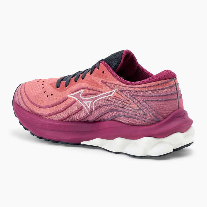 Női futócipő Mizuno Wave Skyrise 5 mineral red/white sand/violet quartz 3