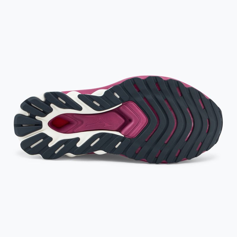 Női futócipő Mizuno Wave Skyrise 5 mineral red/white sand/violet quartz 4