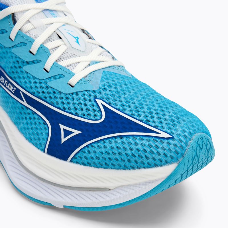 Férfi futócipő Mizuno Wave Rebellion Flash 2 river blue/ mugen kék/fehér 7