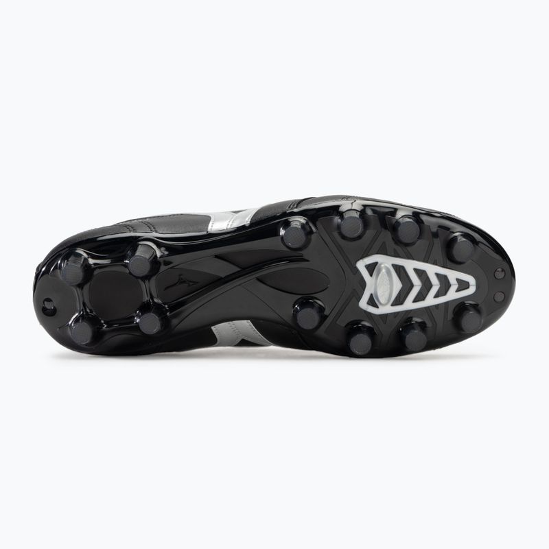 Férfi Mizuno Morelia II Pro MD futballcipő fekete/galaxis ezüst/sötét árnyék 4