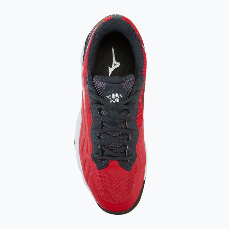 Mizuno Wave Enforce Court Padel salsa/fehér/vulkáni padel cipő 5