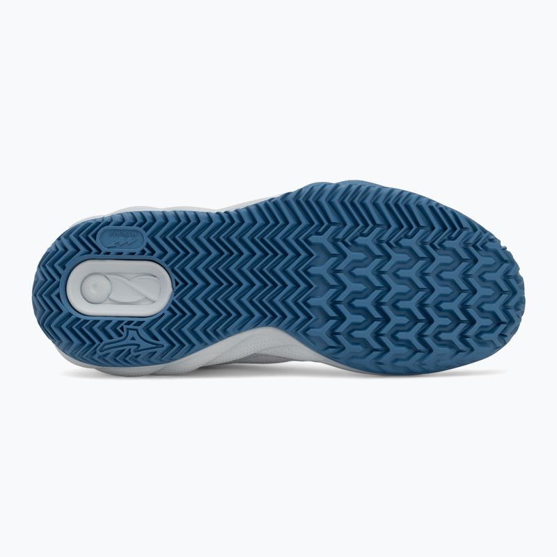 Női teniszcipő Mizuno Wave Enforce Court CC white/ parisian blue/ plein air 4